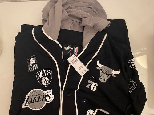Hollister nba hoody schwarz - hollister,