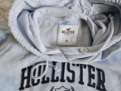 Hoodie hollister blau - hoodie,