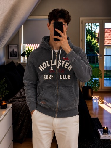 1041 hollister herren zip - hollister,
