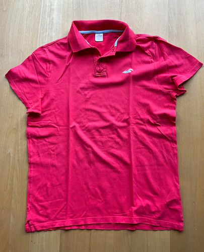 Hollister herren polo - rot, xl