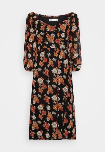 Hollister midi kleid - hollister, midi-kleid
